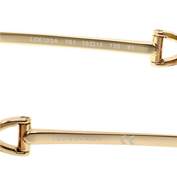 画像4: LONGCHAMP ロンシャン LO610SA-761 サングラス アジアンフィット UVカット レディース (4)