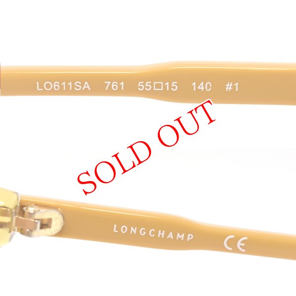 画像4: LONGCHAMP ロンシャン LO611SA-761 サングラス アジアンフィット UVカット レディース (4)