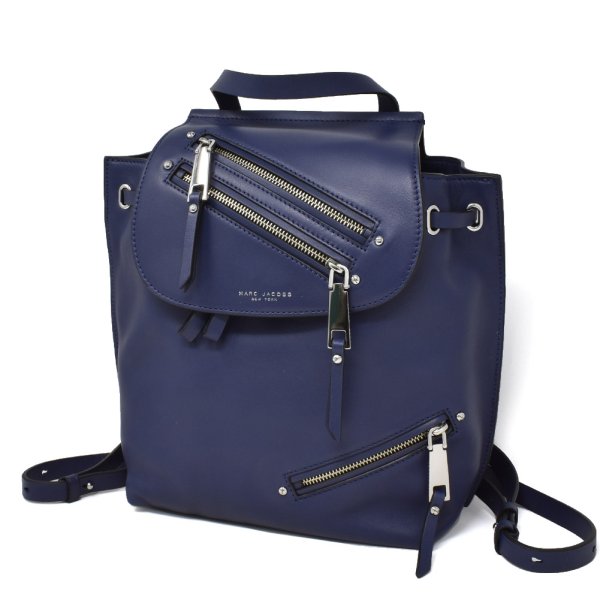 画像6: MARC JACOBS マークジェイコブス リュック M0010061 415 MIDNIGHT BLUE バックパック バッグ レディース (6)