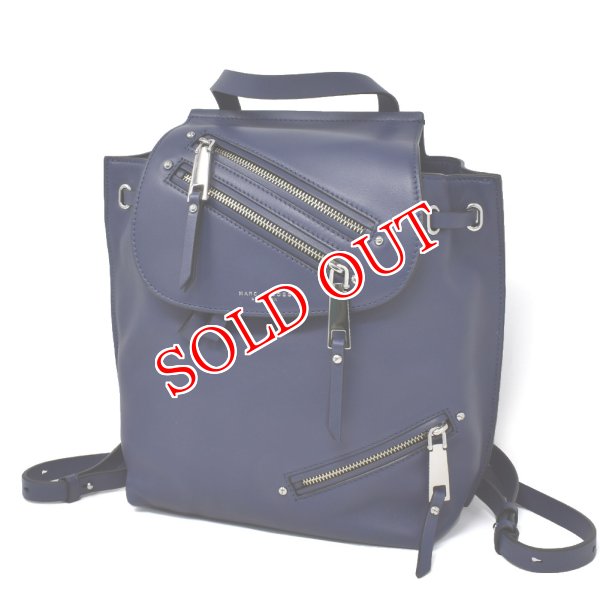 画像6: MARC JACOBS マークジェイコブス リュック M0010061 415 MIDNIGHT BLUE バックパック バッグ レディース (6)
