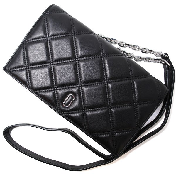 画像1: MARC JACOBS マークジェイコブス M0012087 001 長財布 斜めがけ ショルダー レディース (1)