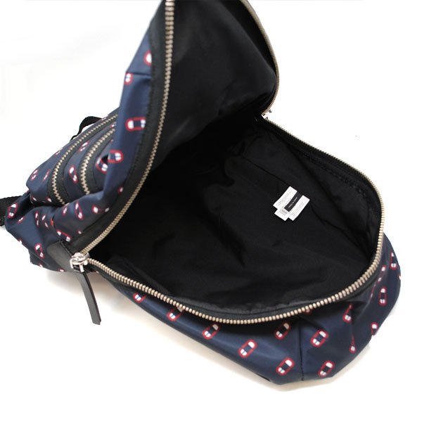 画像4: MARC JACOBS マークジェイコブス M0012636 411 リュックサック バックパック NAVY MULTI レディース (4)