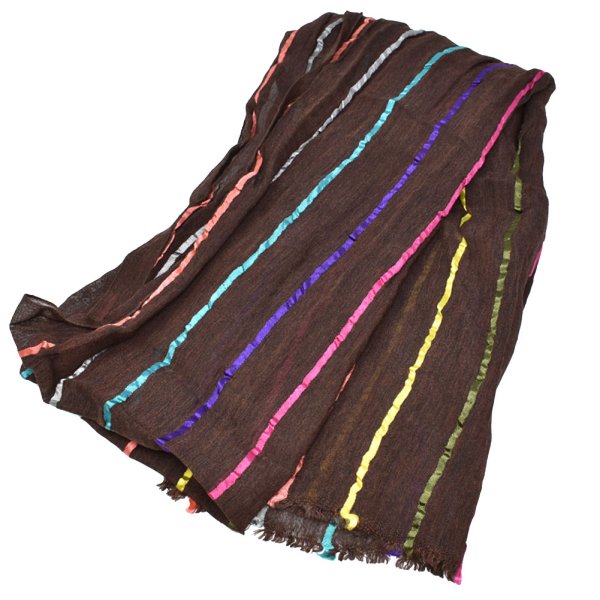 画像4: PAUL SMITH ポールスミス M2A 668E AS63 66 BRIGHT STRP スカーフ ストライプ メンズ (4)