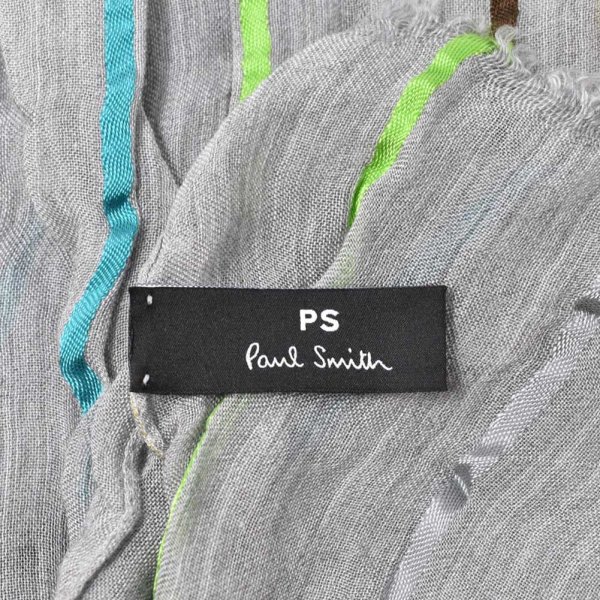 画像2: PAUL SMITH ポールスミス M2A 668E AS63 70 BRIGHT STRP スカーフ ストライプ メンズ (2)