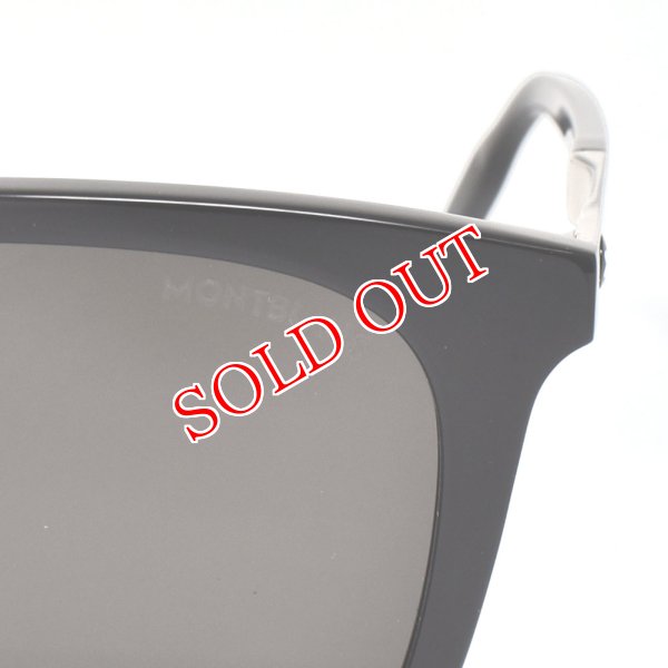 画像4: MONTBLANC モンブラン MB0017SA-001 サングラス アジアンフィット メンズ レディース ユニセックス (4)