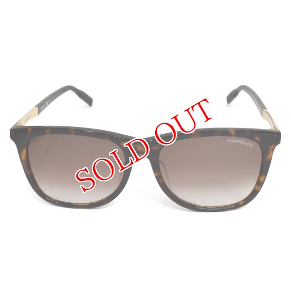 画像2: MONTBLANC モンブラン MB0017SA-002 サングラス アジアンフィット メンズ レディース ユニセックス (2)