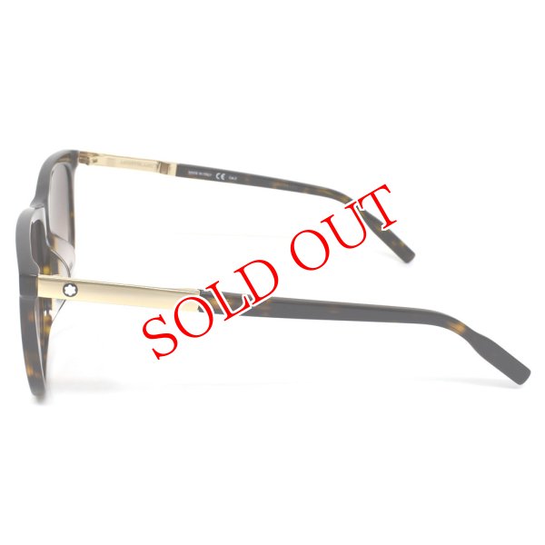 画像3: MONTBLANC モンブラン MB0017SA-002 サングラス アジアンフィット メンズ レディース ユニセックス (3)