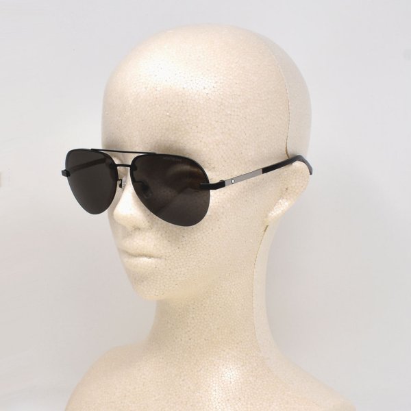 画像5: MONTBLANC モンブラン MB0018S-001 サングラス アジアンフィット メンズ レディース ユニセックス (5)