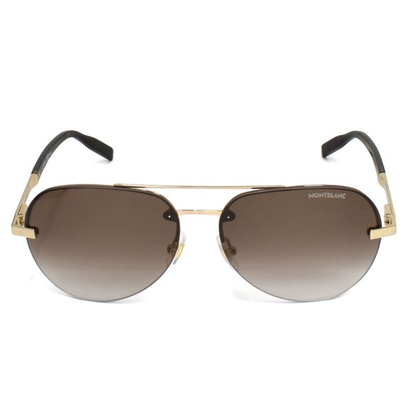 画像2: MONTBLANC モンブラン MB0018S-002 サングラス アジアンフィット メンズ レディース ユニセックス (2)