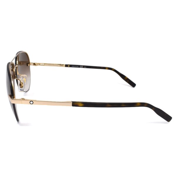 画像3: MONTBLANC モンブラン MB0018S-006 サングラス アジアンフィット メンズ レディース ユニセックス (3)