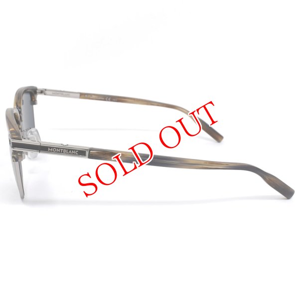 画像3: MONTBLANC モンブラン MB0040S-008 56 サングラス スマート UVカット メンズ (3)