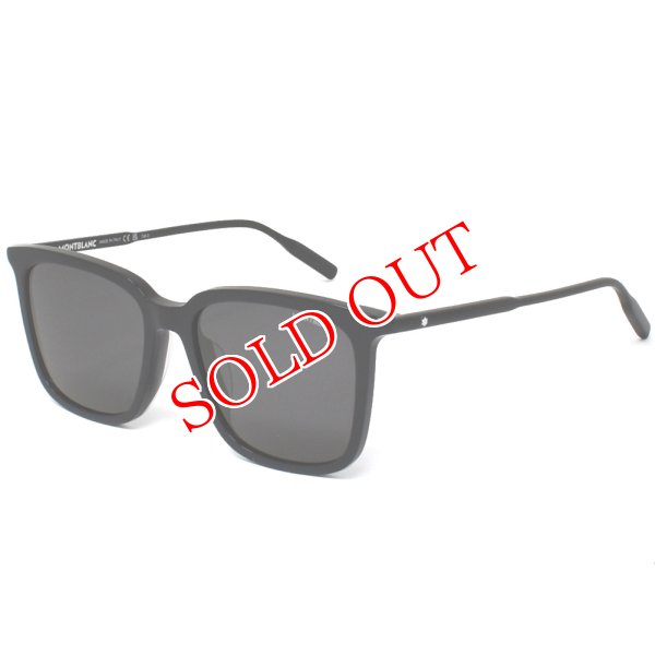 画像1: MONTBLANC モンブラン MB0084SK-001 サングラス アジアンフィット メンズ レディース ユニセックス (1)