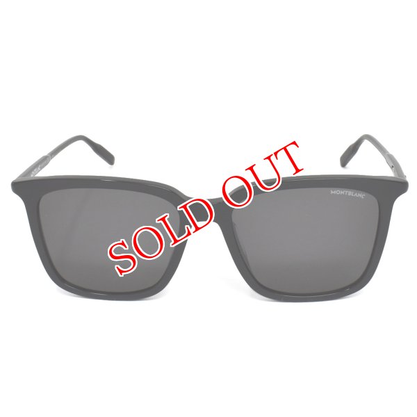 画像2: MONTBLANC モンブラン MB0084SK-001 サングラス アジアンフィット メンズ レディース ユニセックス (2)