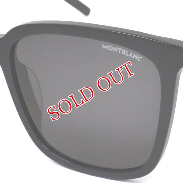 画像4: MONTBLANC モンブラン MB0084SK-001 サングラス アジアンフィット メンズ レディース ユニセックス (4)