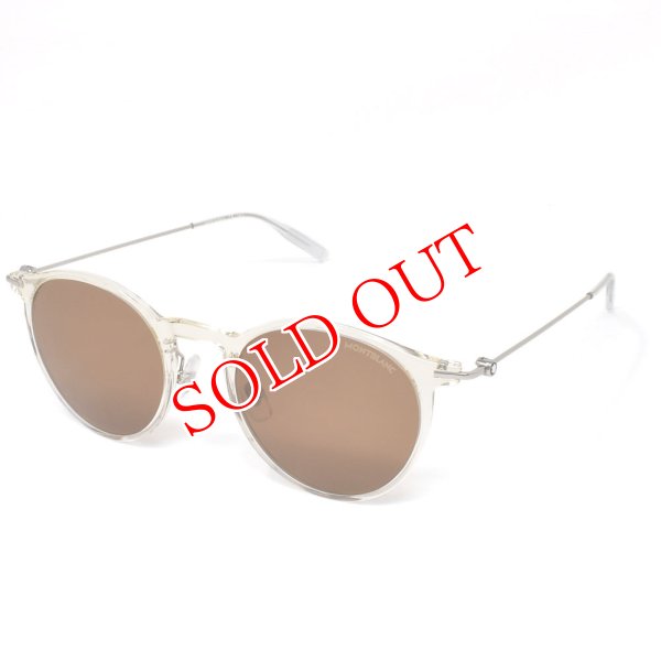 画像1: MONTBLANC モンブラン MB0097S-002 サングラス スマート UVカット メンズ (1)