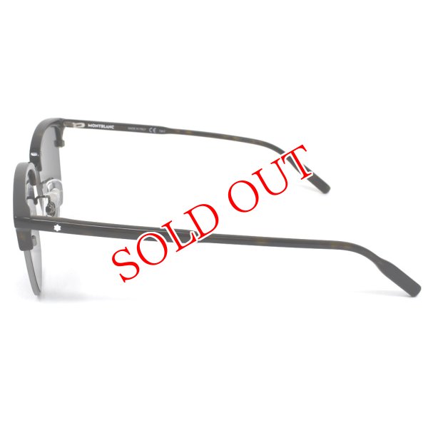 画像3: MONTBLANC モンブラン MB0136SK-004 サングラス アジアンフィット メンズ レディース ユニセックス (3)