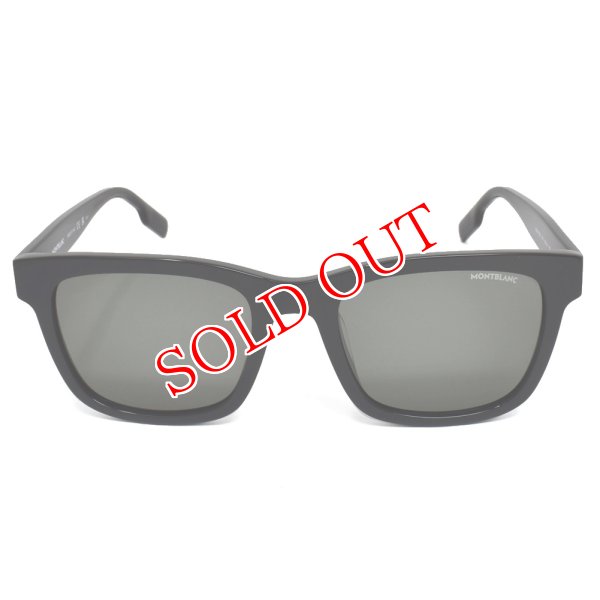 画像2: MONTBLANC モンブラン MB0177SK-001 サングラス アジアンフィット メンズ レディース ユニセックス (2)