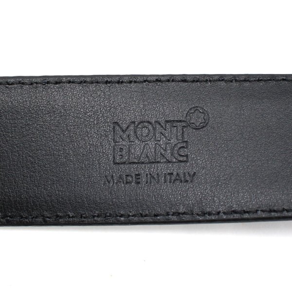 画像7: MONTBLANC モンブラン MB114435 BELT ベルト レクタンギュラー メンズ (7)