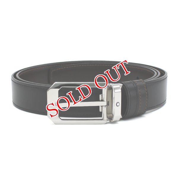 画像1: MONTBLANC モンブラン MB116579 BELT ベルト リバーシブル メンズ (1)