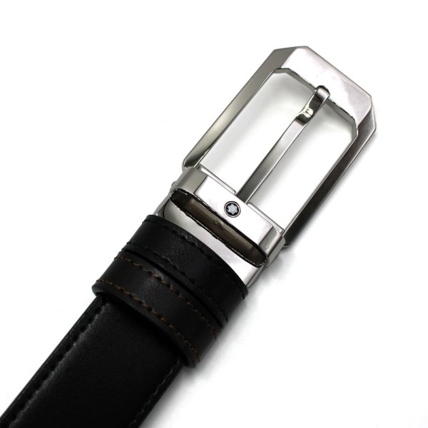 画像3: MONTBLANC モンブラン MB116579 BELT ベルト リバーシブル メンズ (3)