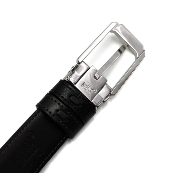 画像4: MONTBLANC モンブラン MB116579 BELT ベルト リバーシブル メンズ (4)