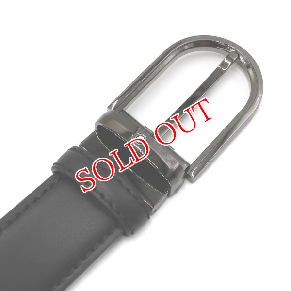 画像3: MONTBLANC モンブラン MB128770 BELT ベルト ホースシューバックル メンズ (3)