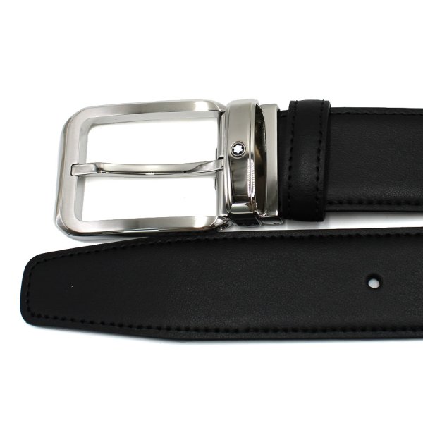 画像2: MONTBLANC モンブラン MB129455 BELT ベルト レクタンギュラー メンズ (2)