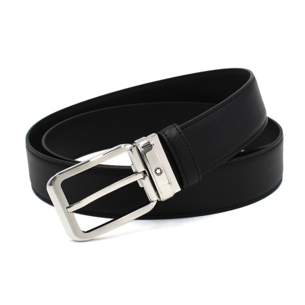 画像5: MONTBLANC モンブラン MB129455 BELT ベルト レクタンギュラー メンズ (5)