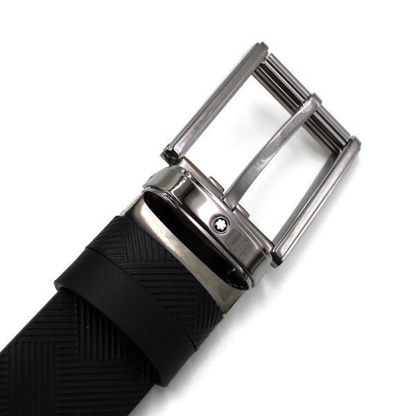 画像3: MONTBLANC モンブラン MB130586 BELT ベルト ロールレクタンギュラー メンズ (3)