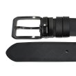 画像2: MONTBLANC モンブラン MB130587 BELT ベルト レクタンギュラー＆ラウンド リバーシブル メンズ (2)