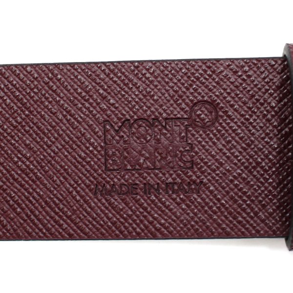 画像7: MONTBLANC モンブラン MB131176 BELT ベルト ホースシューバックル リバーシブル メンズ (7)