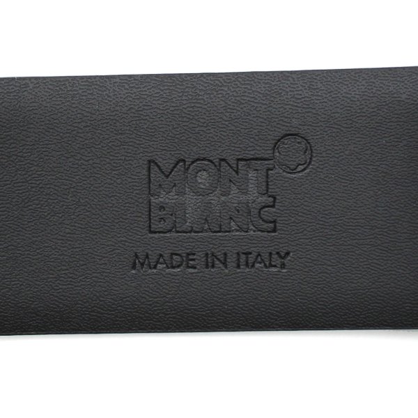 画像7: MONTBLANC モンブラン MB131183 BELT ベルト リバーシブル プリントレザー メンズ (7)