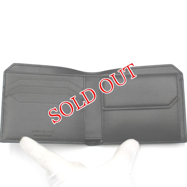 画像4: MONTBLANC モンブラン MB131247 マイスターシュテュック ソフト ウォレット コインケース付き 財布 WALLET メンズ レディース (4)