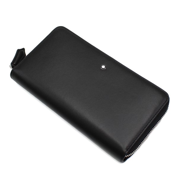 画像3: MONTBLANC モンブラン MB131251 ジップ ラウンド ロングウォレット 長財布 財布 WALLET メンズ レディース (3)