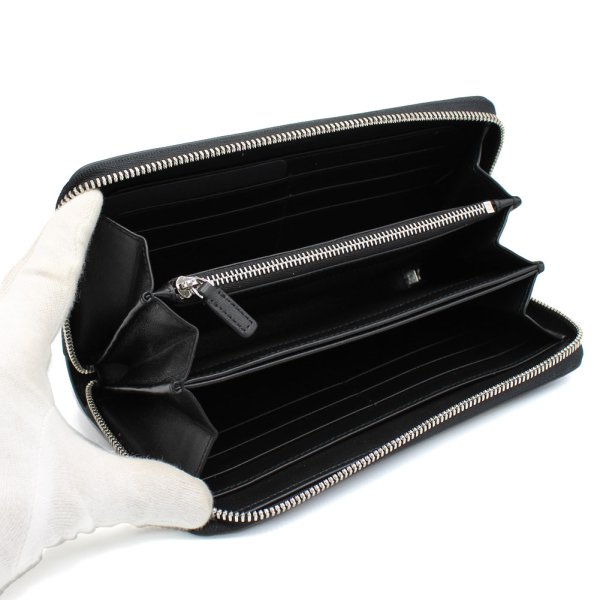 画像4: MONTBLANC モンブラン MB131251 ジップ ラウンド ロングウォレット 長財布 財布 WALLET メンズ レディース (4)