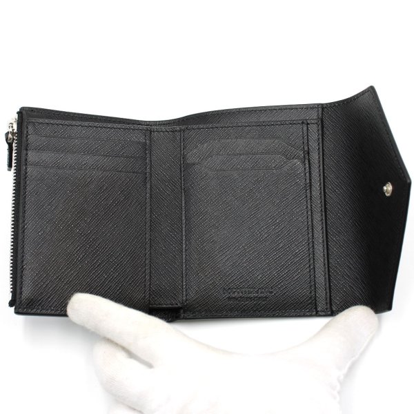 画像4: MONTBLANC モンブラン MB198225 サルトリアル トリオ ウォレット 財布 WALLET メンズ レディース (4)
