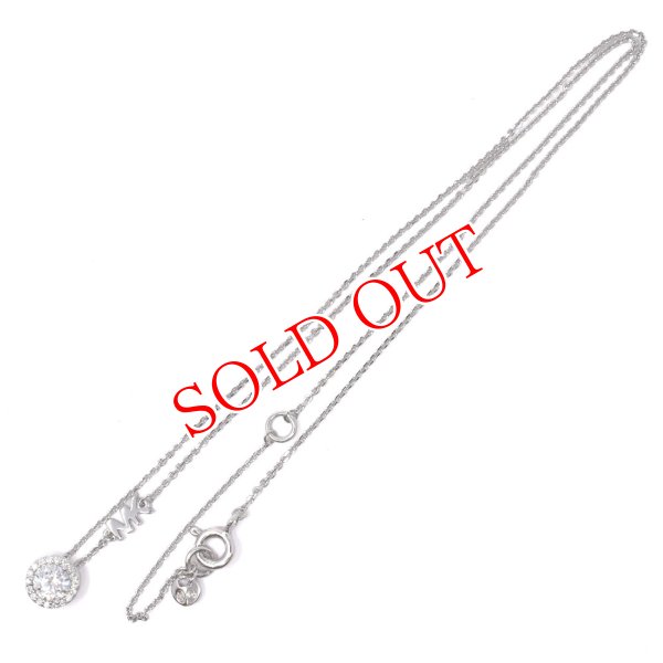 画像3: MICHAEL KORS マイケルコース MKC1208AN040 PAVE HALO NECKLACE ネックレス ネック レディース (3)