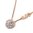 画像1: MICHAEL KORS マイケルコース MKC1208AN791 PAVE HALO NECKLACE ネックレス ネック レディース (1)