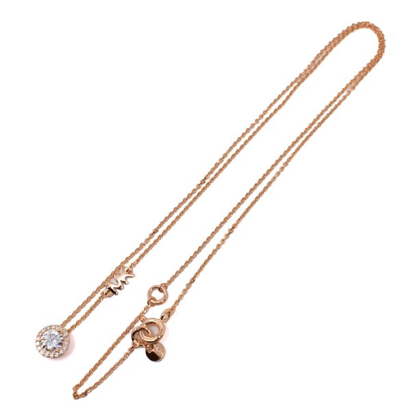 画像3: MICHAEL KORS マイケルコース MKC1208AN791 PAVE HALO NECKLACE ネックレス ネック レディース (3)