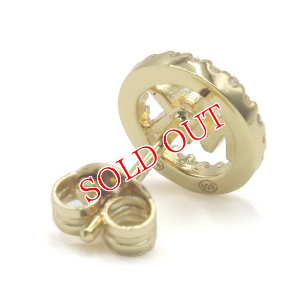 画像4: MICHAEL KORS マイケルコース MKC1247AN710 LOGO CIRCLE STUDE ピアス レディース (4)