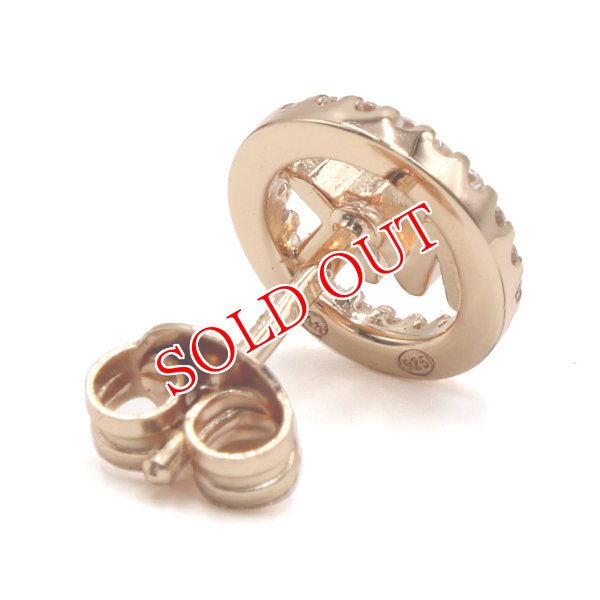 画像4: MICHAEL KORS マイケルコース MKC1247AN791 LOGO CIRCLE STUDE ピアス レディース (4)