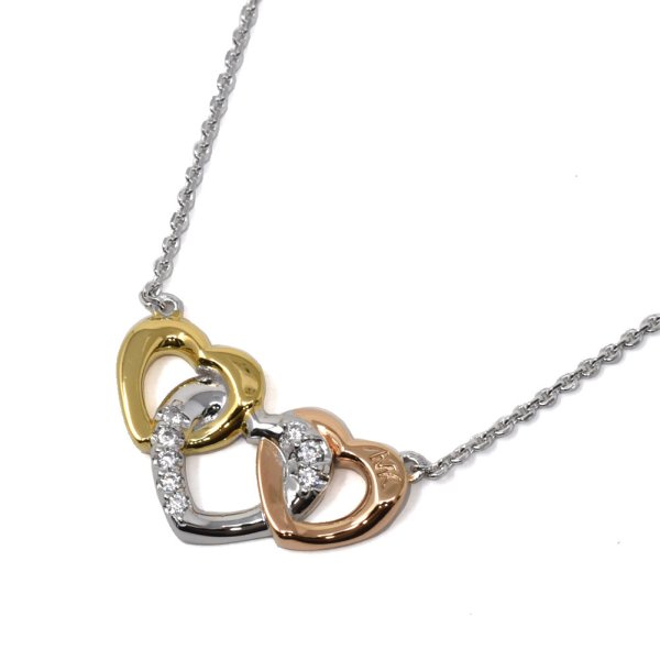 画像2: MICHAEL KORS マイケルコース MKC1362AN998 HEART TRIO SET ネックレス ネック ピアス セット レディース (2)