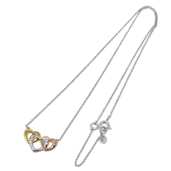 画像4: MICHAEL KORS マイケルコース MKC1362AN998 HEART TRIO SET ネックレス ネック ピアス セット レディース (4)