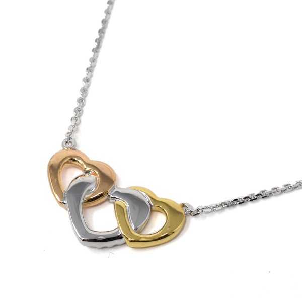 画像5: MICHAEL KORS マイケルコース MKC1362AN998 HEART TRIO SET ネックレス ネック ピアス セット レディース (5)