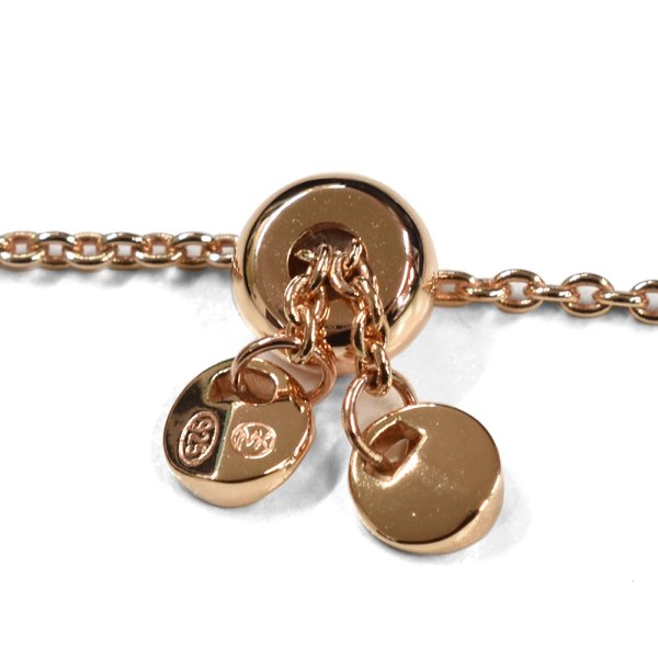 画像4: MICHAEL KORS マイケルコース MKC1514AN791 PAVE COIN SLIDER ブレスレット レディース (4)