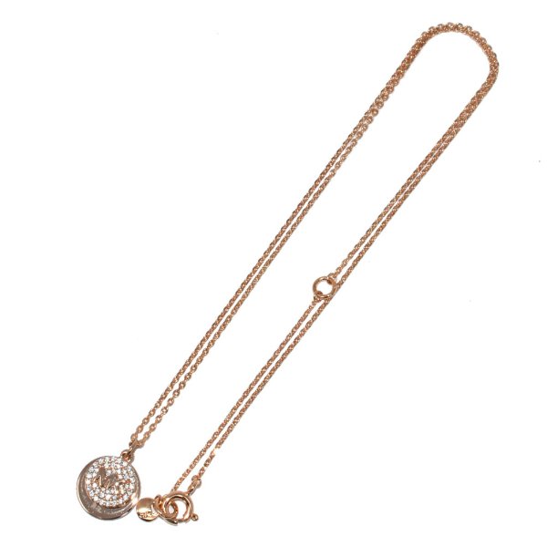 画像3: MICHAEL KORS マイケルコース MKC1515AN791 PAVE COIN NECK ネックレス ネック レディース (3)