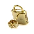 画像4: MICHAEL KORS マイケルコース MKC1628AN710 LOCK ER GLD ピアス レディース (4)