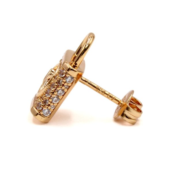 画像3: MICHAEL KORS マイケルコース MKC1628AN791 LOCK ER RG ピアス レディース (3)