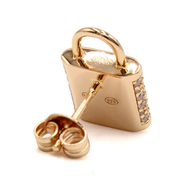 画像4: MICHAEL KORS マイケルコース MKC1628AN791 LOCK ER RG ピアス レディース (4)