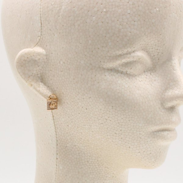 画像5: MICHAEL KORS マイケルコース MKC1628AN791 LOCK ER RG ピアス レディース (5)